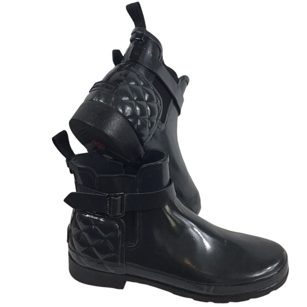 Hunter Footwear Women's Refined Chelsea Quilted Gloss Rain Boot